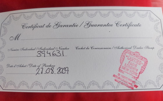 Image 1 of ZELDZAME CARTIER DIABOLO "INDIA INSPIRATION" BALPEN – COMPLEET MET DOOS EN CERTIFICAAT VAN AUTHENTICITEIT