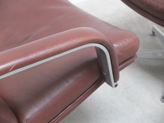 Image 1 of 'F141' Lounge Stoel met Voetenbank van Geoffrey Harcourt voor Artifort, 1972