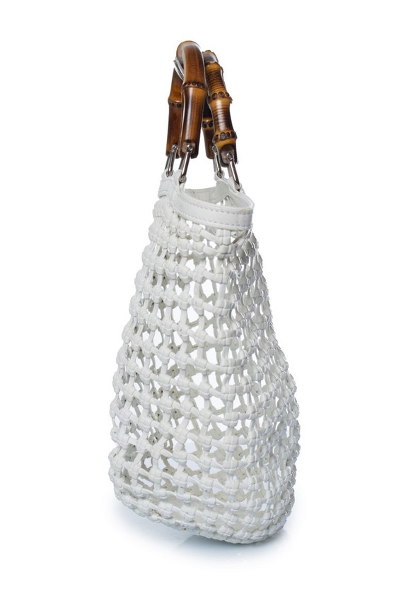 Bolso de mano mini de punto blanco de Gucci – Bolsos de mano, Calfskin, Leather (photo 6 of 12)