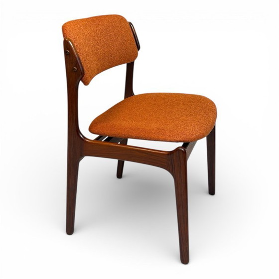 Image 1 of Ensemble de 4 chaises Erik Buch modèle 049