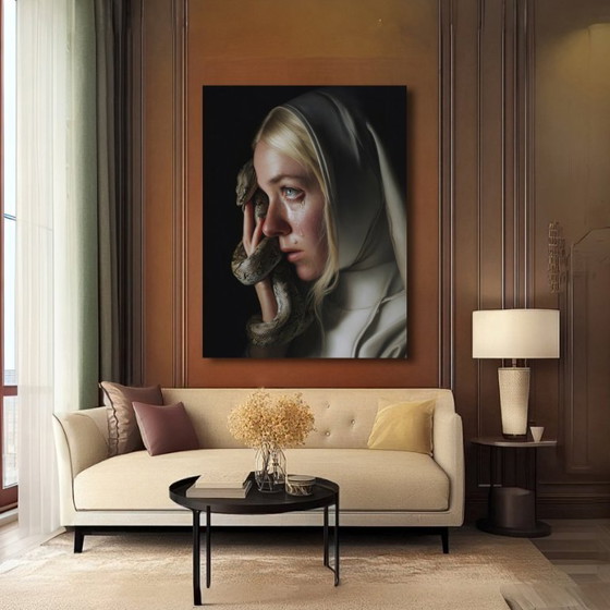 Image 1 of Alberto Ricardo - El Silencio de Eva - Lienzo Artista