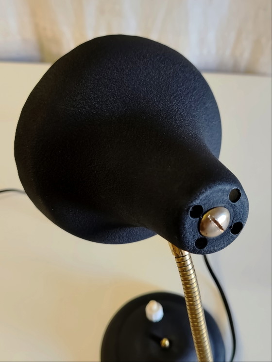 Articulated Metal and Brass Table Lamp - Mid-20th Century (photo 11 of 11)