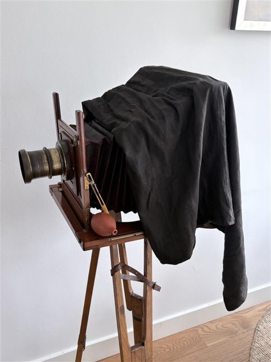 Image 1 of Antike Marion & Co „Perfection“-Kamera mit Emil-Busch-Objektiv (ca. 1890)