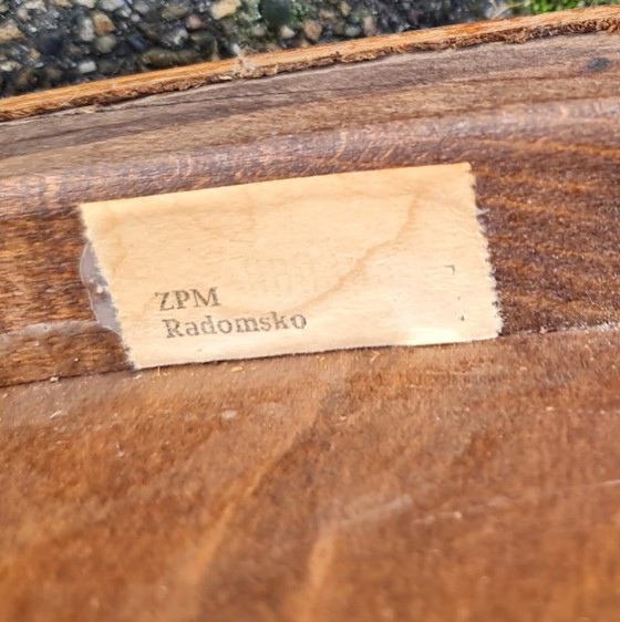 4 ZPM Radomsko (Thonet) Bentwood Chairs Vintage – Dining chairs (photo 11 of 14)