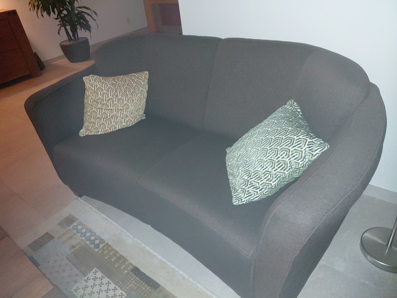 2 Zitbank – 2 zitsbanken, Textile, Wood (photo 3 of 5)