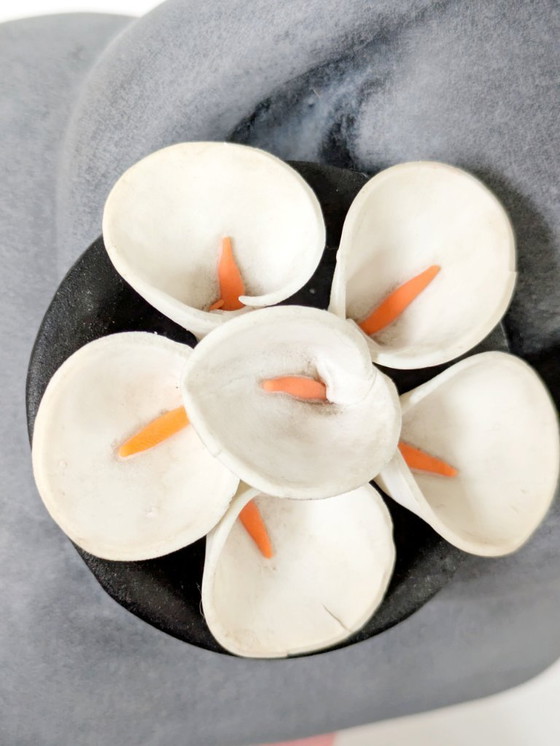 Image 1 of 1970s Tonalá "Las Marias" Handmade Figurine | Vintage Mexican Folk Art Pottery