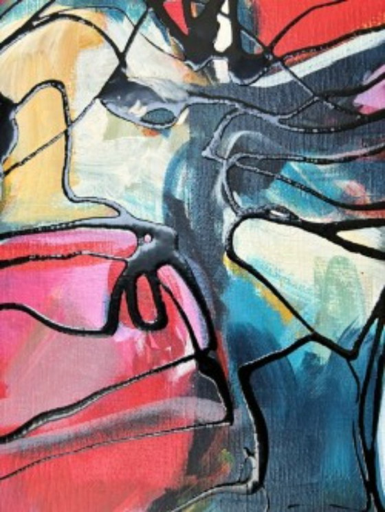Image 1 of Unique Cow painting