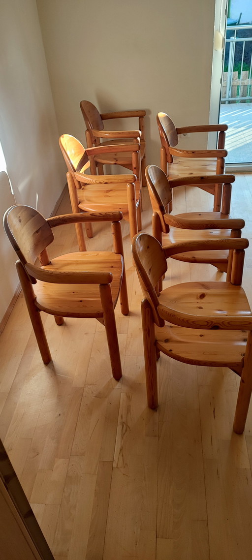 Set van 6 fauteuils van Rainer Daumiller