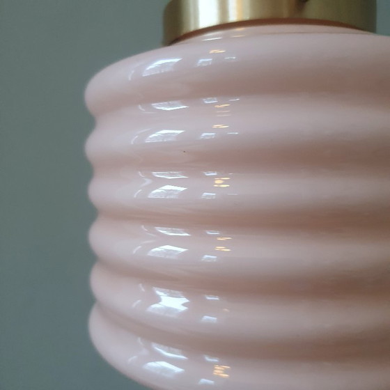 Lampada a Sospensione Vintage Francese 'Lampion' Colore Rosa Pastello – Lampade a sospensione, Metal (photo 9 of 22)