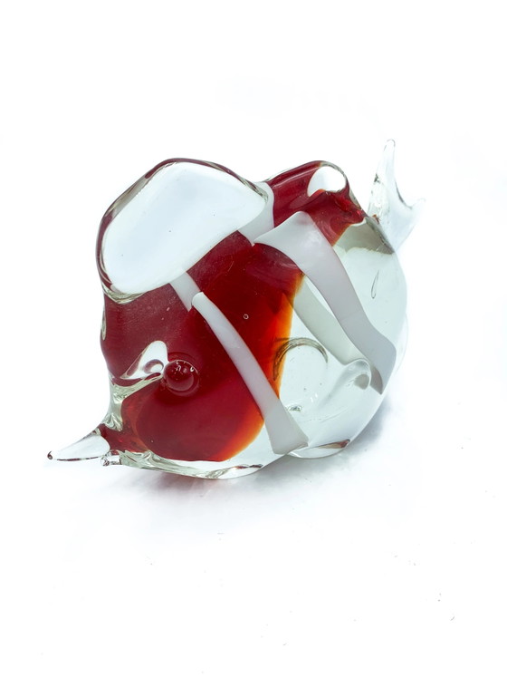 Pesce rosso in vetro di Murano anni '70, Oggetti decorativi (foto 5 di 6)