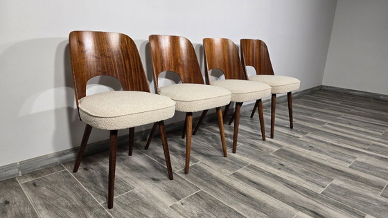 Image 1 of Dining Chairs by Oswald Haerdtl, Set of 4