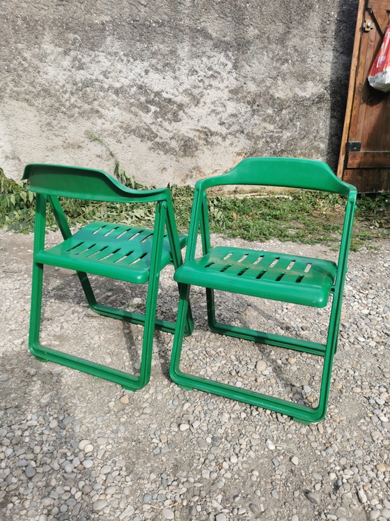 Fanini Fain Vintage Foldable Chairs – Chaises pliantes, Plastic (photo 5 of 12)