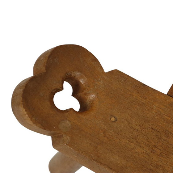 Image 1 of Brutalistischer Dreibeinstuhl aus der Mitte des 20. Jahrhunderts