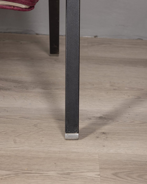 Image 1 of Divano vintage anni '70 in tessuto bordeaux Formanova design