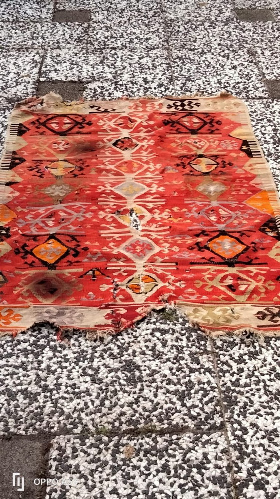 Image 1 of Kilim turco tessuto a mano 145x96 cm