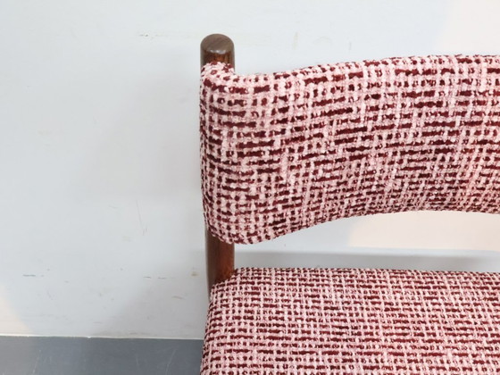 Image 1 of Chaises vintage en palissandre, nouveau revêtement