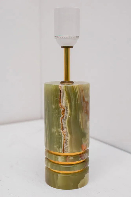 Image 1 of Mid-century modern Italian brass table lamp, 1970s