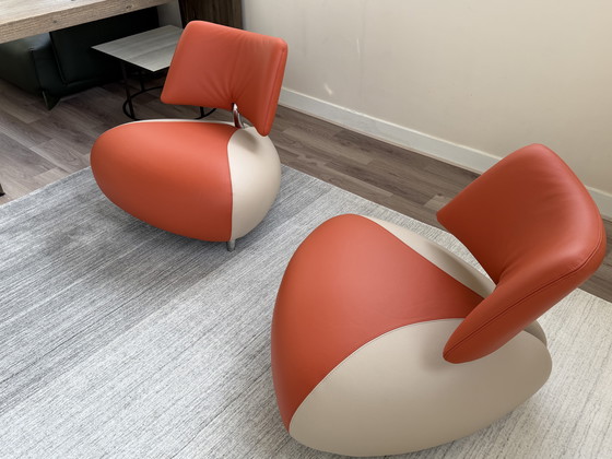 Image 1 of 2 Leolux Pallone fauteuils Senso leer