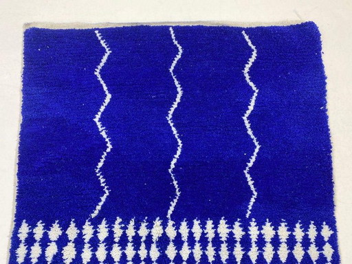 Traditioneller handgeknüpfter Berberteppich aus reiner Wolle, 200/300 cm