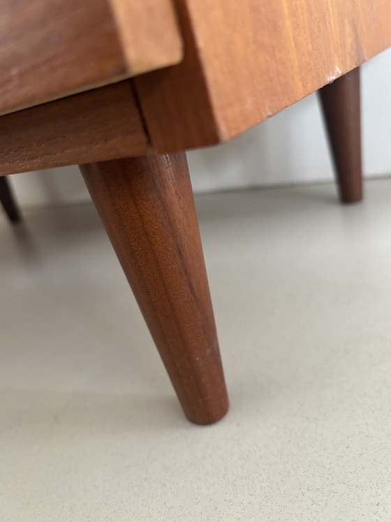 Image 1 of Deens teak jaren 60 ladekastje 