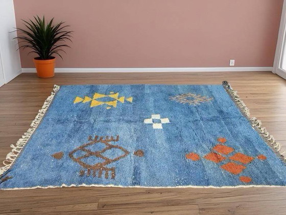 Tapis marocain naturel fait main 3 x 2 m – Wool (photo 3 of 11)