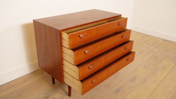 Image 1 of Cassettiera vintage | Kai Kristiansen | Design danese | Teak Mid-century modern