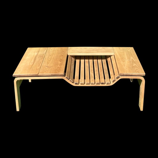 Mid - Century Dutch slatted Coffee Table