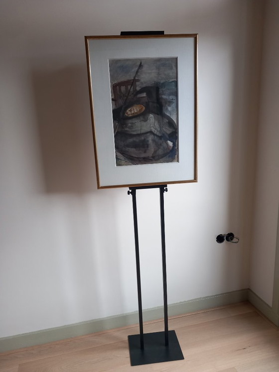 Rustin painting – Paintings & Drawings, Glass, Paper (photo 3 of 7)