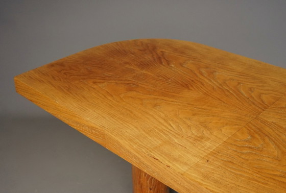 Scrivania francese Art Déco autoportante in legno di frassino, anni '30 – Scrivanie, Wood (photo 18 of 23)