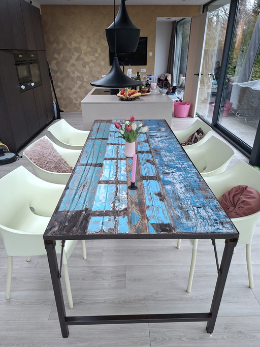 6 Philip Starck Dr. No. sedie incluso tavolo speciale