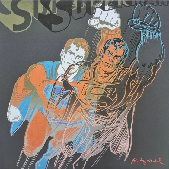Image 1 of After Andy Warhol, Superman, 1980s, Lithograph
