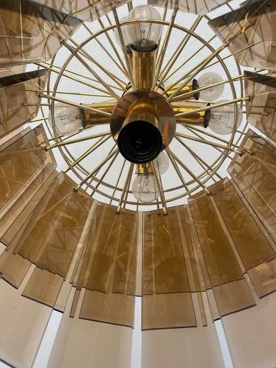 Image 1 of Vintage kroonluchter + tafellamp