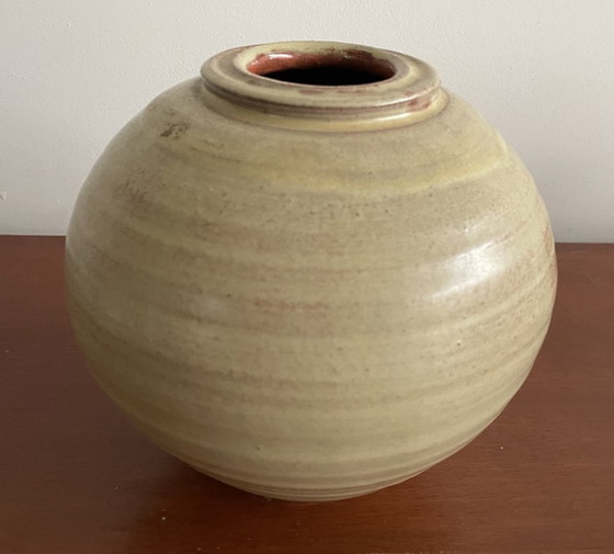 Image 1 of Keramikkugelvase aus dem Studio