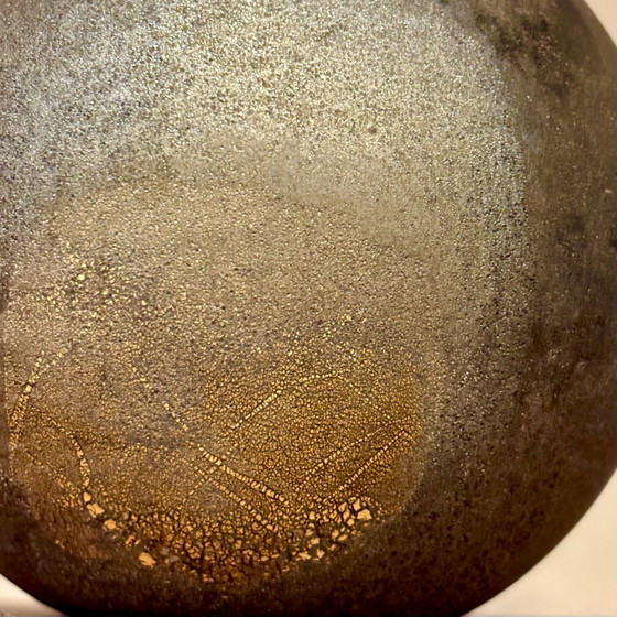 Image 1 of Murano glass vase signed Cenedese, Scavo, 1970
