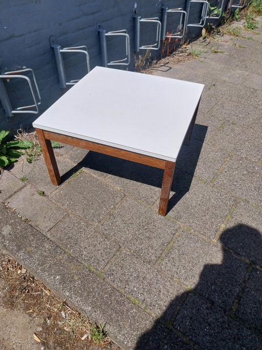 1x 't spectrum martin visser 1960's wenge salontafel 60 x 60 x 36cm