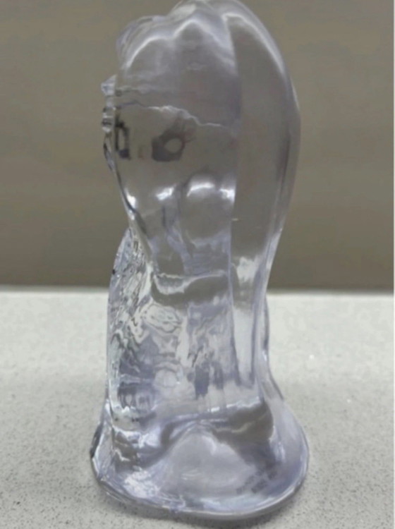 Image 1 of Evento artistico Ikea 2018, statuetta in vetro "Notturna" di Junko Mizuno.