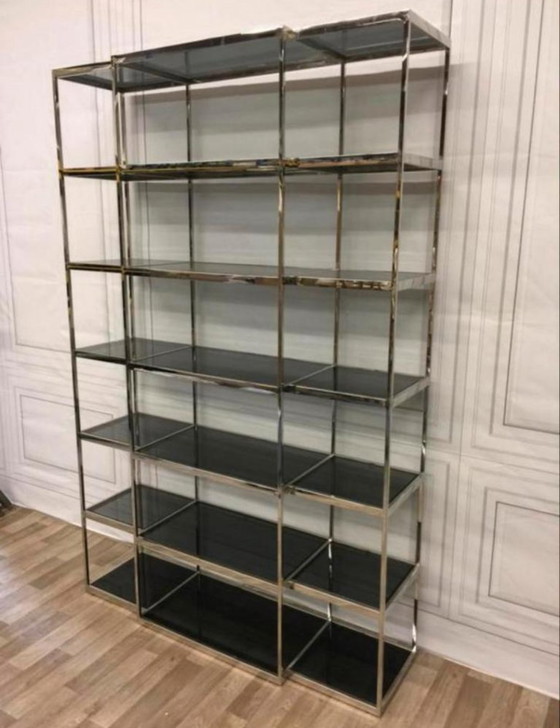 Image 1 of Mobiletto da parete di design Eichholtz QBIQ libreria a giorno