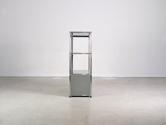 Image 1 of Credenza USM Haller Cassettiera di design Fritz Haller 3x1 grigio medio