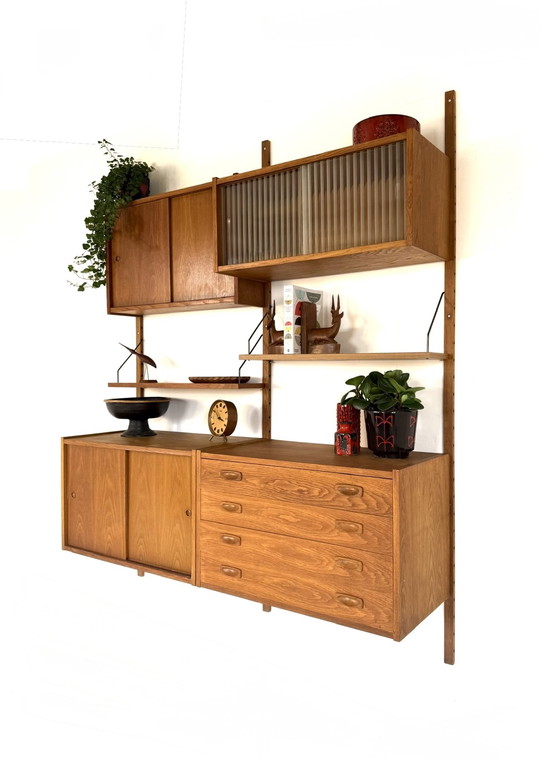 Image 1 of Système mural modulaire vintage XL, Preben Sorensen '60