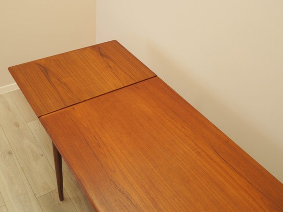 Image 1 of Mesa de teca, diseño danés, década de 1970, fabricada en Dinamarca.