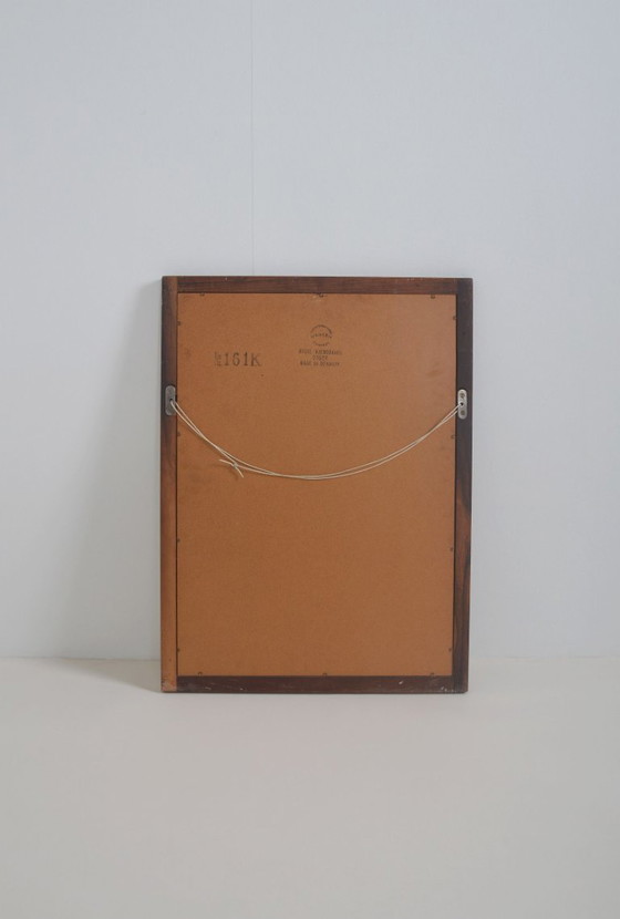 Image 1 of Espejo danés diseñado por Kai Kristiansen para Aksel Kjersgaard, años 60