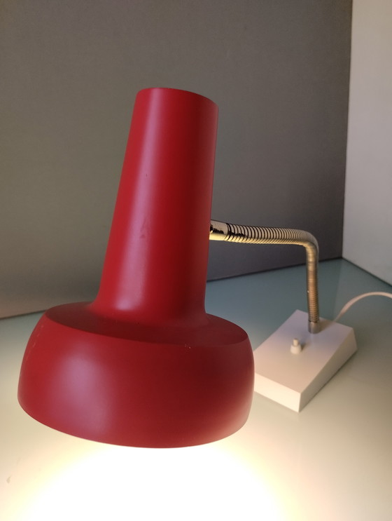 Image 1 of Schöne Mid Century SIS Leuchten Schreibtischlampe