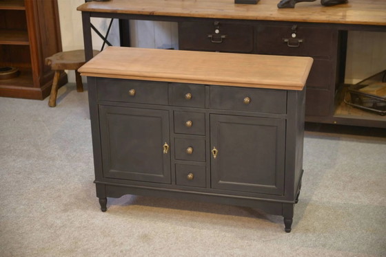 Small buffet in cherry wood 1960s – Storage cabinet, Vintage (photo 10 of 11)
