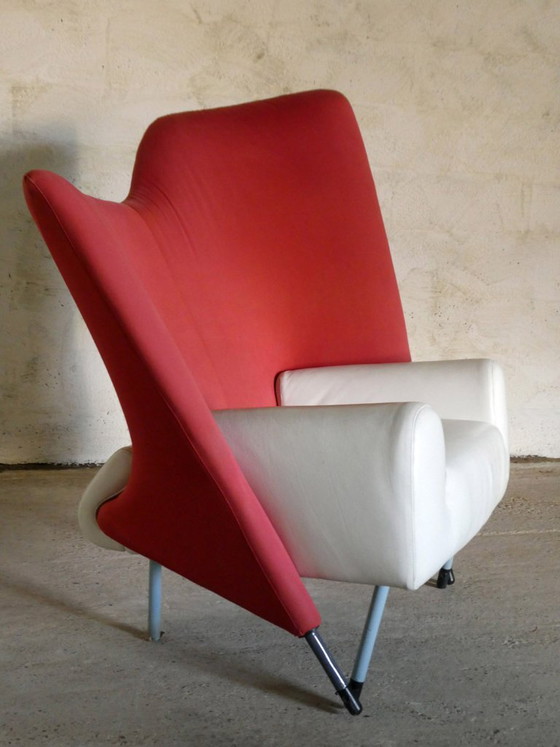 Poltrona Torso di Paolo Deganello per Cassina, 1982 – Poltrone, Pelle, Metallo (photo 5 of 6)