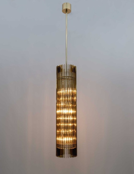 Image 1 of Romani Saccati per Gucci Ciondolo in cristallo d'ottone di Murano di Studio Design Italia