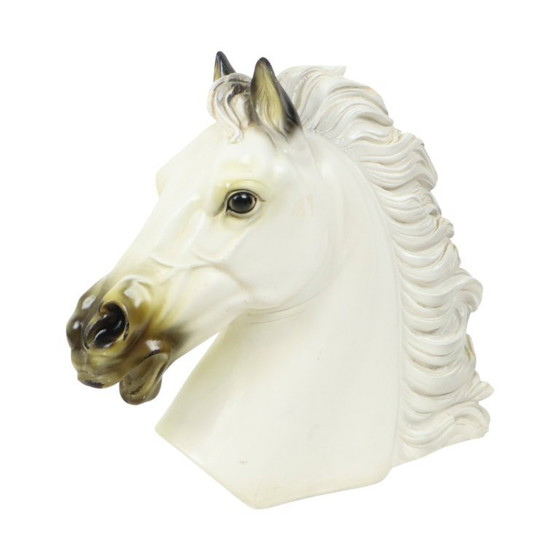 Image 1 of Large Classical Bust Parthenon Horse