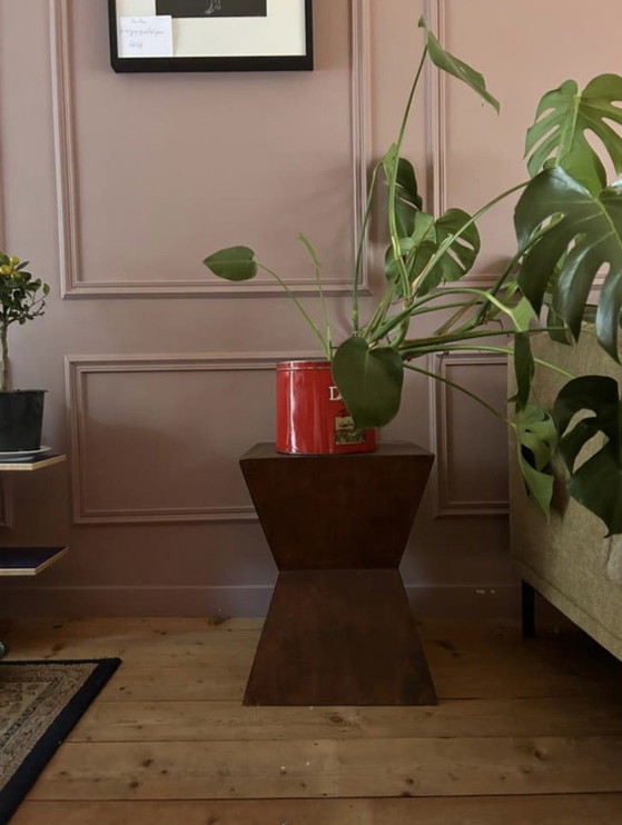 Image 1 of Vintage sculptural pedestal | brutalist postmodern jaren 70