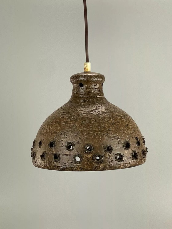 Image 1 of Lampada in ceramica anni '60 e '70, design danese, era spaziale, anni '60