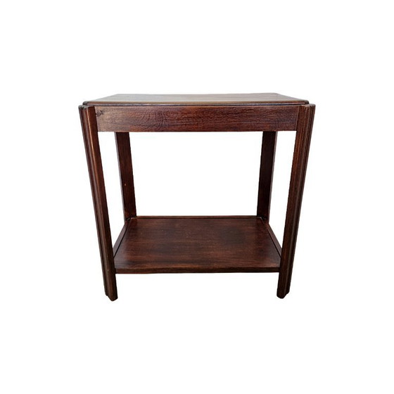 Image 1 of French Art Deco table with drawer, circa 1930