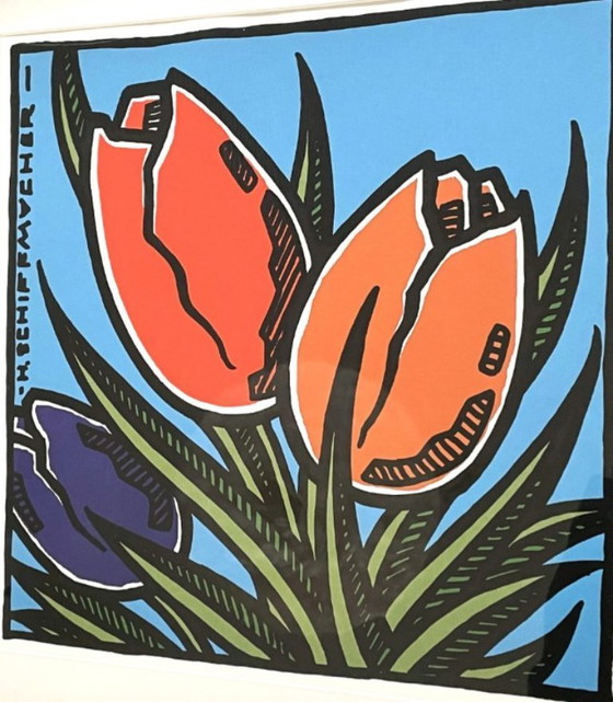 Image 1 of Henk Schiffmacher (1952) - Tulipanes holandeses